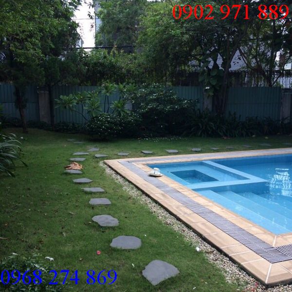 Cho thuê Villa- Biệt thự gấp tại  Đường Nguyễn Văn Hưởng, Phường Thảo Điền có hồ bơi giá 4500$/tháng