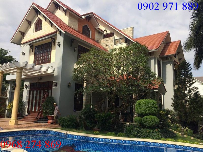 Cho thuê Villa – Biệt thự cao cấp ở Đường Nguyễn Văn Hưởng , P.Thảo Điền, Q2  giá 3500$/tháng