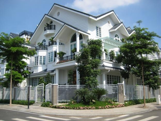 Cho thuê biệt thự  Mỹ Thái, nhà mới sơn sửa, Full nội thất, có sân vườn, ban công rộng