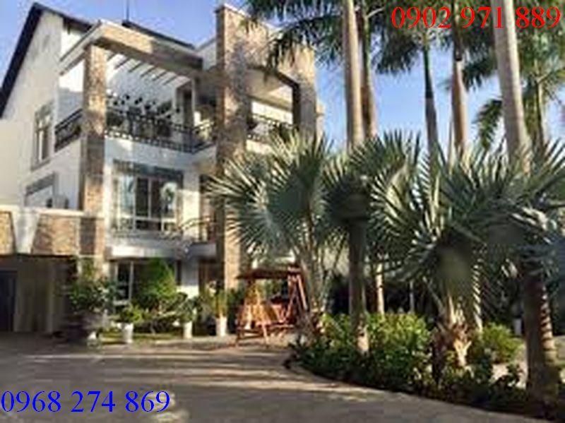 Cho thuê Villa cao cấp giá rẻ  ở  Đường  55, P. Thảo Điền  , Q2 giá 6500$/tháng 