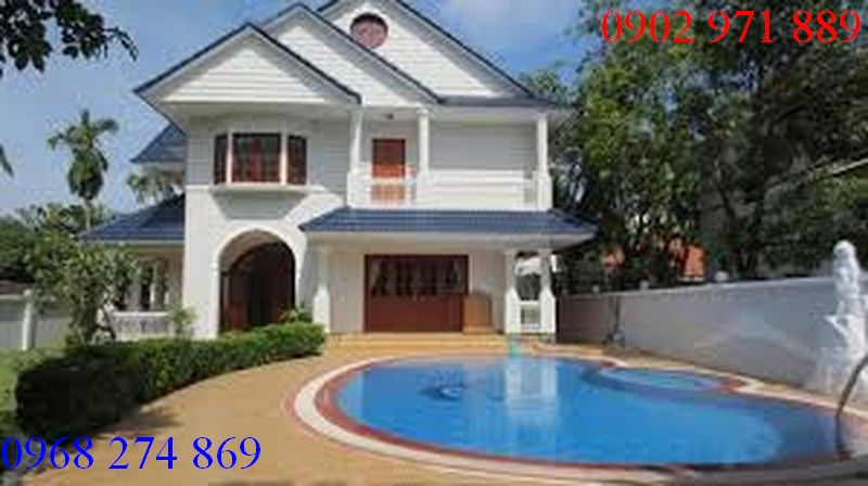 Cho thuê  Villa giá rẻ ở Đường  Nguyễn Đăng Giai , P. Thảo Điền   Quận 2 giá 2000$/ tháng 