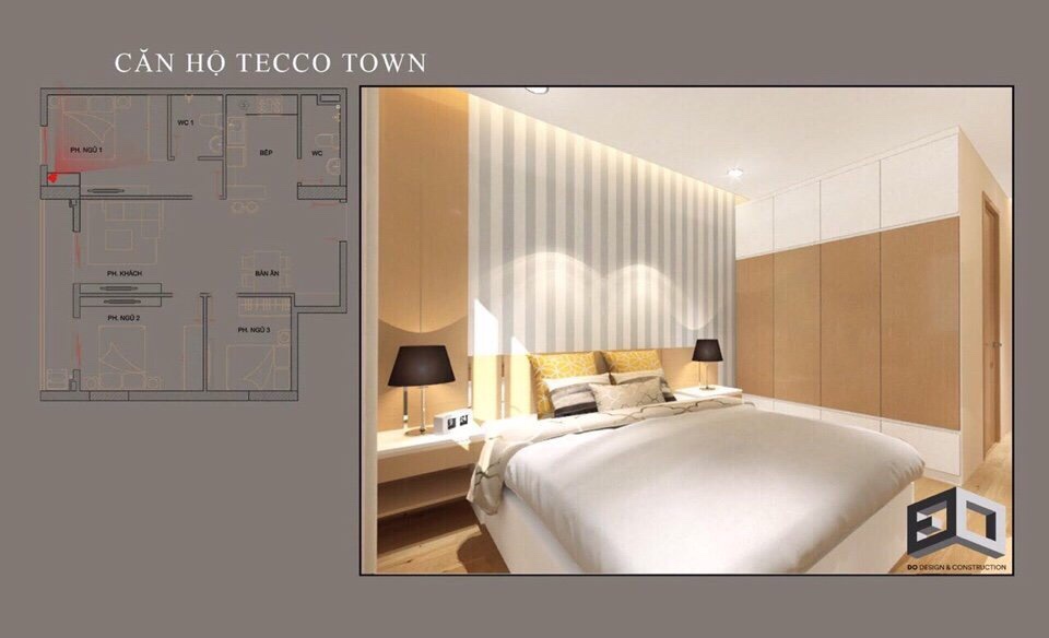 Cho thuê căn hộ chung cư tại Dự án Tecco Town Bình Tân, Bình Tân, Tp.HCM diện tích 82m2  giá 5 Triệu/tháng
