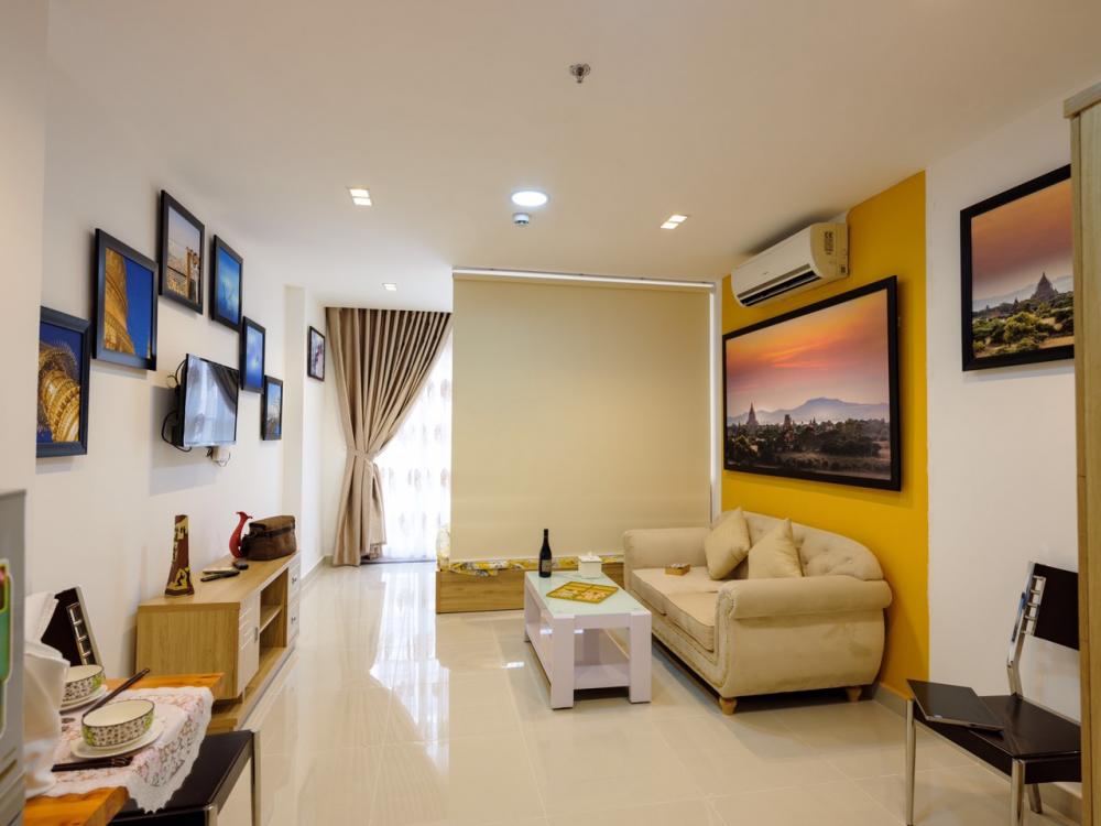 Cho thuê căn hộ chung cư tại dự án Sky Center, Tân Bình, TP. HCM, diện tích 50m2, giá 9 tr/th