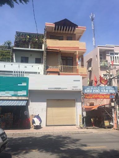 Cho thuê nhà 2 mặt tiền đường Nguyễn Thông, Phường 9, Quận 3.