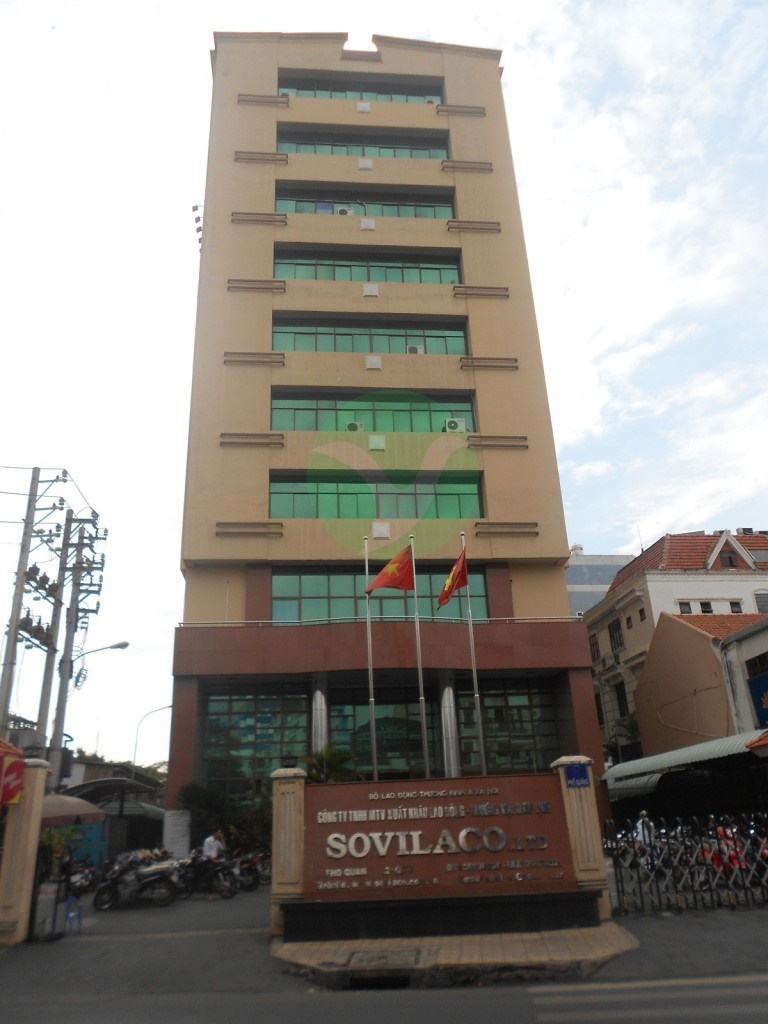 Cho thuê văn phòng Sovilaco Building, Đường Phổ Quang, Tân Bình, DT 250m2, Giá 12 usd/m2. LH 0911 441 558