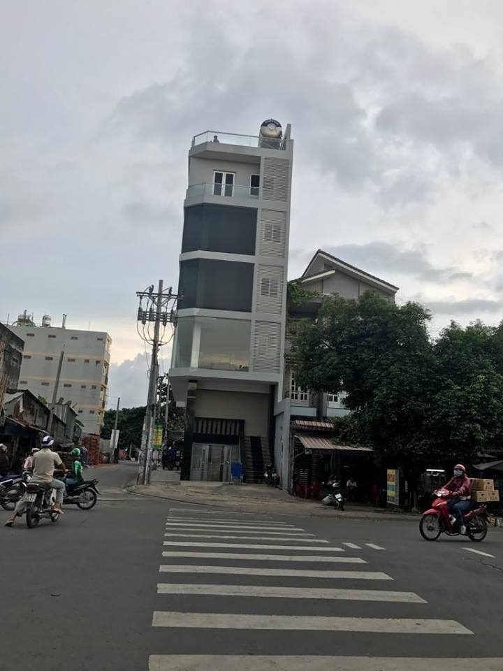 Nhà góc 2 mặt tiền Tây Thạnh, Tân Phú, 7 tầng