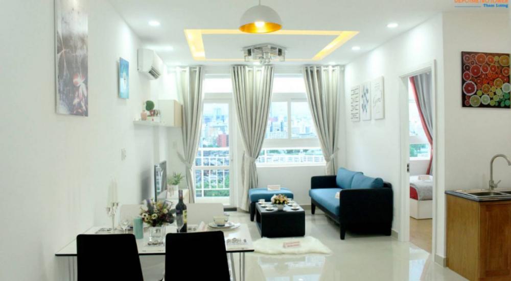 Mình cần cho thuê căn hộ 2PN ở Depot Tham Lương, nhà mới 100%, DT 74m2, nội thất đầy đủ