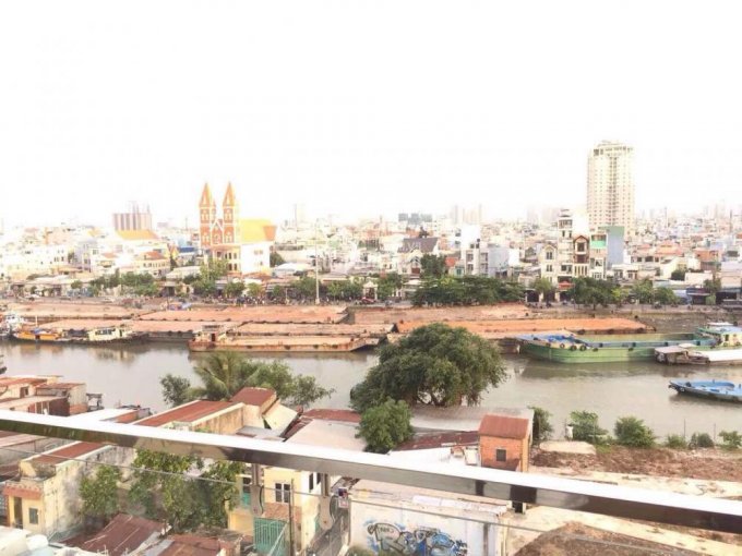 Căn hộ mini có view sông ban công cực đẹp đường Tôn Thất Thuyết, quận 4, giá chỉ 7.5tr/th