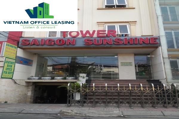 Cho thuê văn phòng Saigon Sunshine Tower, Cộng Hòa, Tân Bình, DT 240m2, 10 usđ/m2.LH 0911 441 558