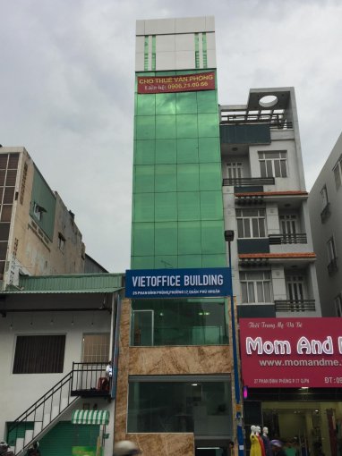 Cho thuê VP vietoffice building Phan Đình Phùng, Phú Nhuận, 40m2, 315 nghìn/m2/th