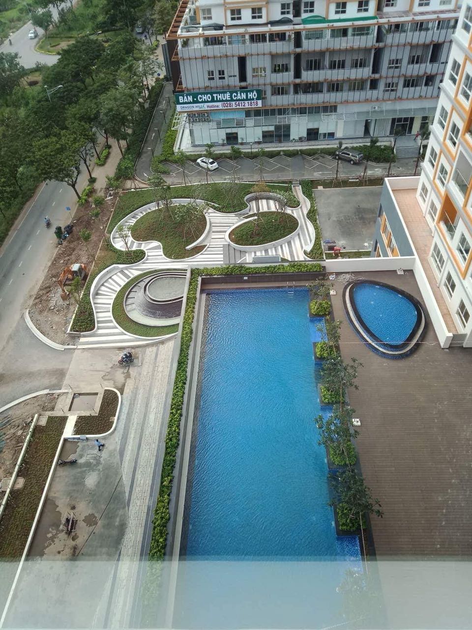 Cho thuê căn hộ 2pn, 2wc full nội thất chung cư Dragon Hill 1 và 2 đường Nguyễn Hữu Thọ, giá 12tr.