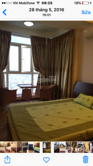 Cho thuê căn hộ 2 phòng ngủ full nội thất giá 10tr/th tại quận 5 căn hộ Phúc Thịnh