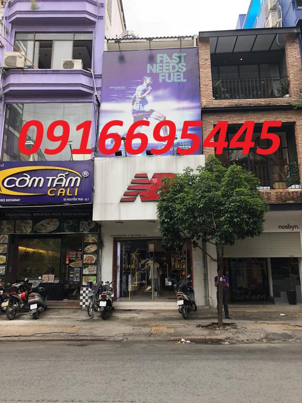 Cho thuê nhà mặt tiền Nguyễn Trãi , P.Bến Thành, Q1 (HÌNH THẬT)
