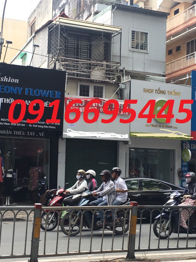 Cho thuê nhà mặt tiền Nguyễn Thị Minh Khai, P.Bến Thành, Q.1 (3000$/tháng)