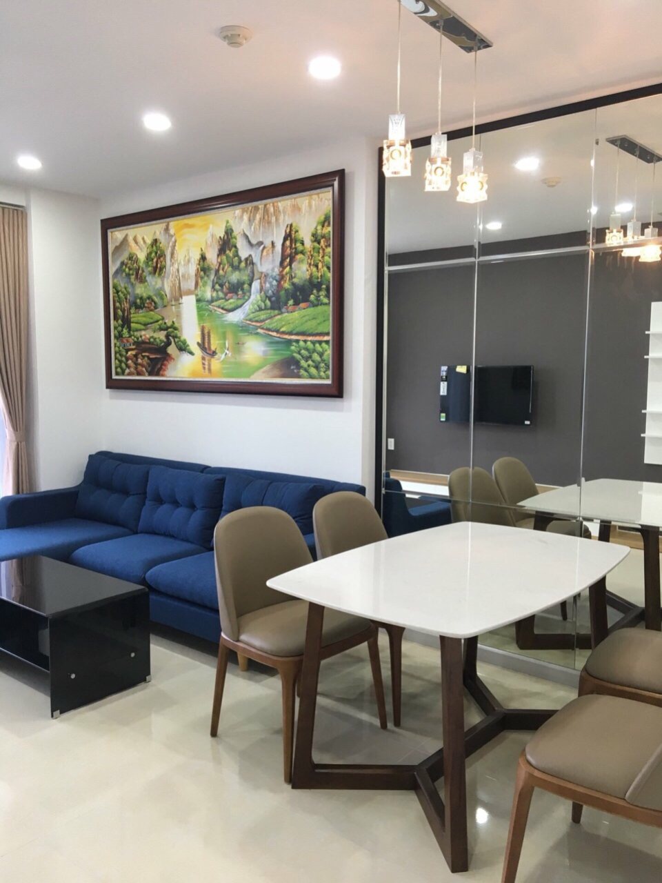  Cho thuê căn hộ 2PN-78m2 chung cư KINGTONS RESIDENCE quận Phú Nhuận.LH 0932 192 028 - Mai