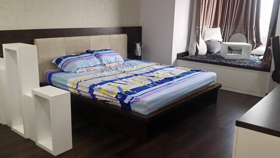 Cho thuê căn hộ BMC 428 Võ Văn Kiệt, 134m2 - 3 phòng ngủ / 3WC, giá 22 triệu/th Tel 0932709098 A.Lộc