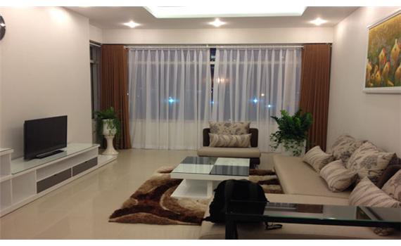 Cho thuê căn hộ chung cư Satra Eximland, Phú Nhuận, 3 phòng ngủ nội thất cao cấp giá 20 triệu/tháng