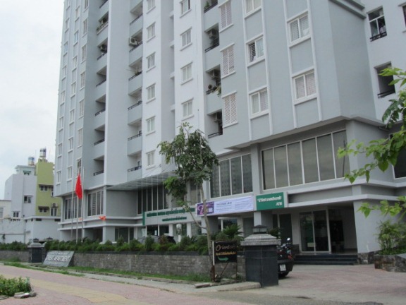 Cho thuê căn hộ chung cư Orient Apartment Q4.100m2,3pn,có nội thất cơ bản,14tr/th Lh 0932 204 185