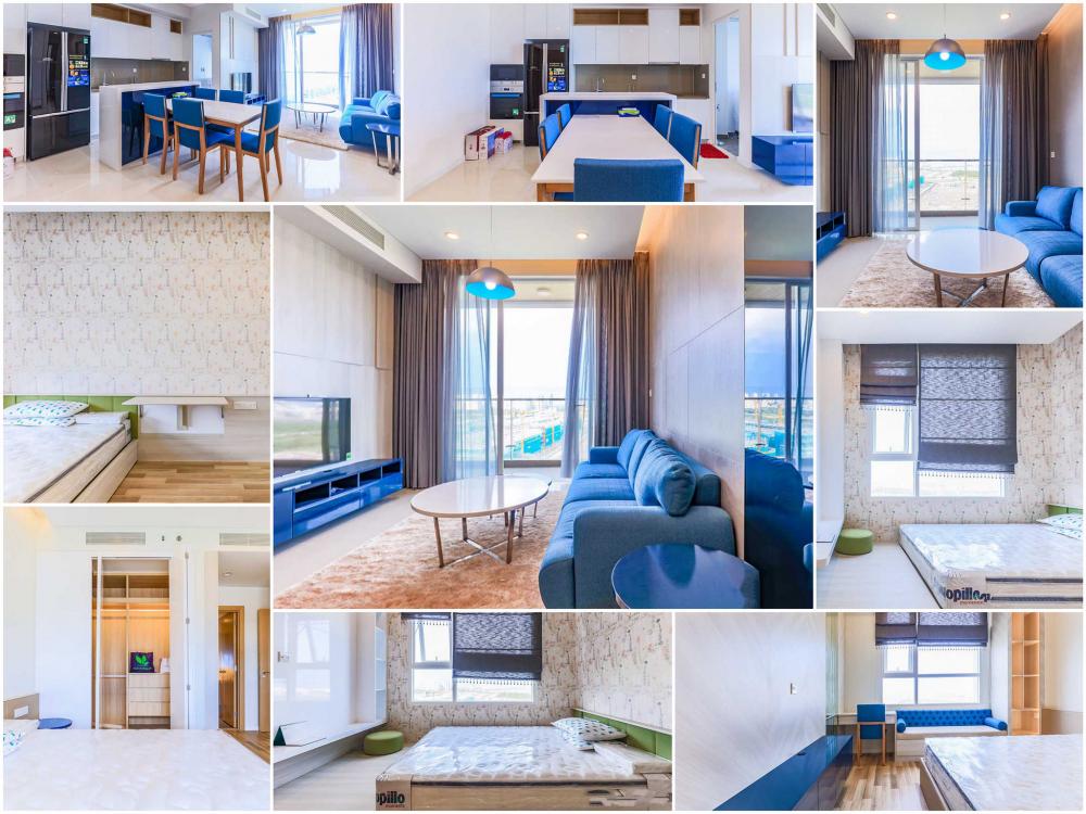 Cho thuê căn hộ Sarimi DT 92m2 căn góc view sông nội thất Châu Âu giá 27 triệu/tháng 0909615188