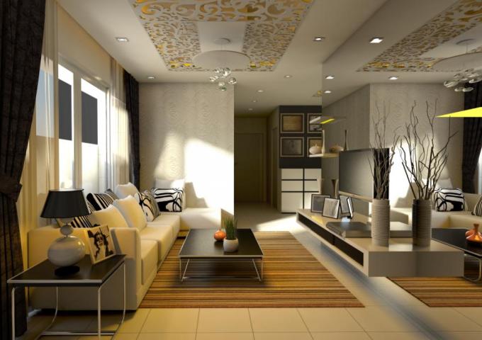 Cần cho thuê gấp căn hộ Hưng Phúc (Happy Residence) nhà đẹp, lầu cao, giá rẻ .