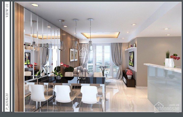 Cho thuê Hưng Phúc - Happy Residence, Q7, 19tr/th, 2 phòng ngủ, view biệt thự, 0914241221