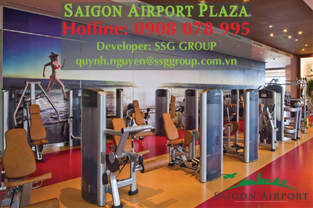 CĐT SSG Group - cho thuê CHCC ngay cạnh sân bay Tân Sơn Nhất dự án Sài Gòn Airport, LH 0908 078 995