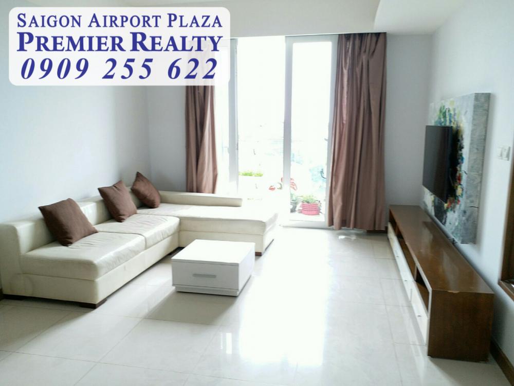 Cho thuê CH Sài Gòn Airport Plaza, Tân Bình, 2PN, nội thất Châu Âu giá từ 15tr/th LH 0909 255 622