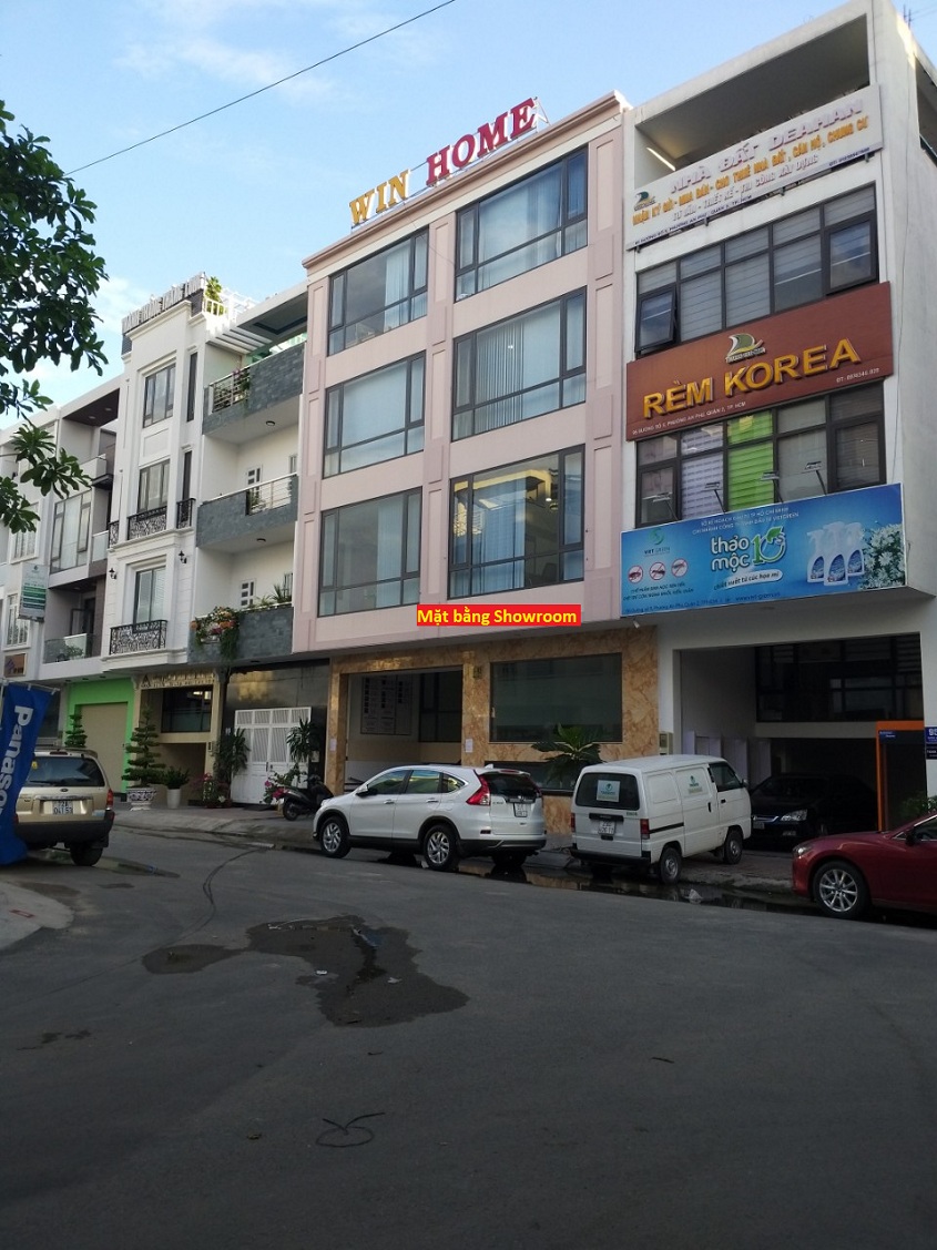 Mặt bằng showroom văn phòng khu Trần Não, Q2, 88m2 - 120m2