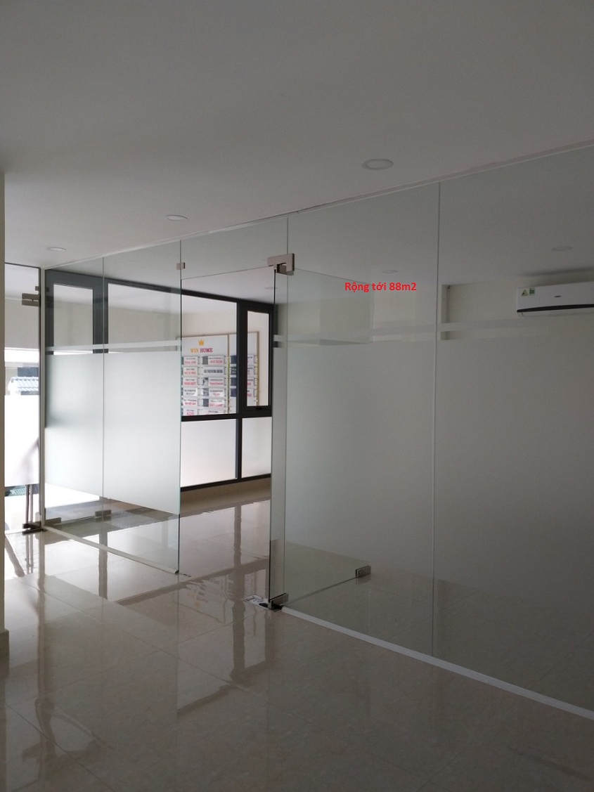 Mặt bằng showroom văn phòng khu Trần Não, Q2, 88m2 - 120m2