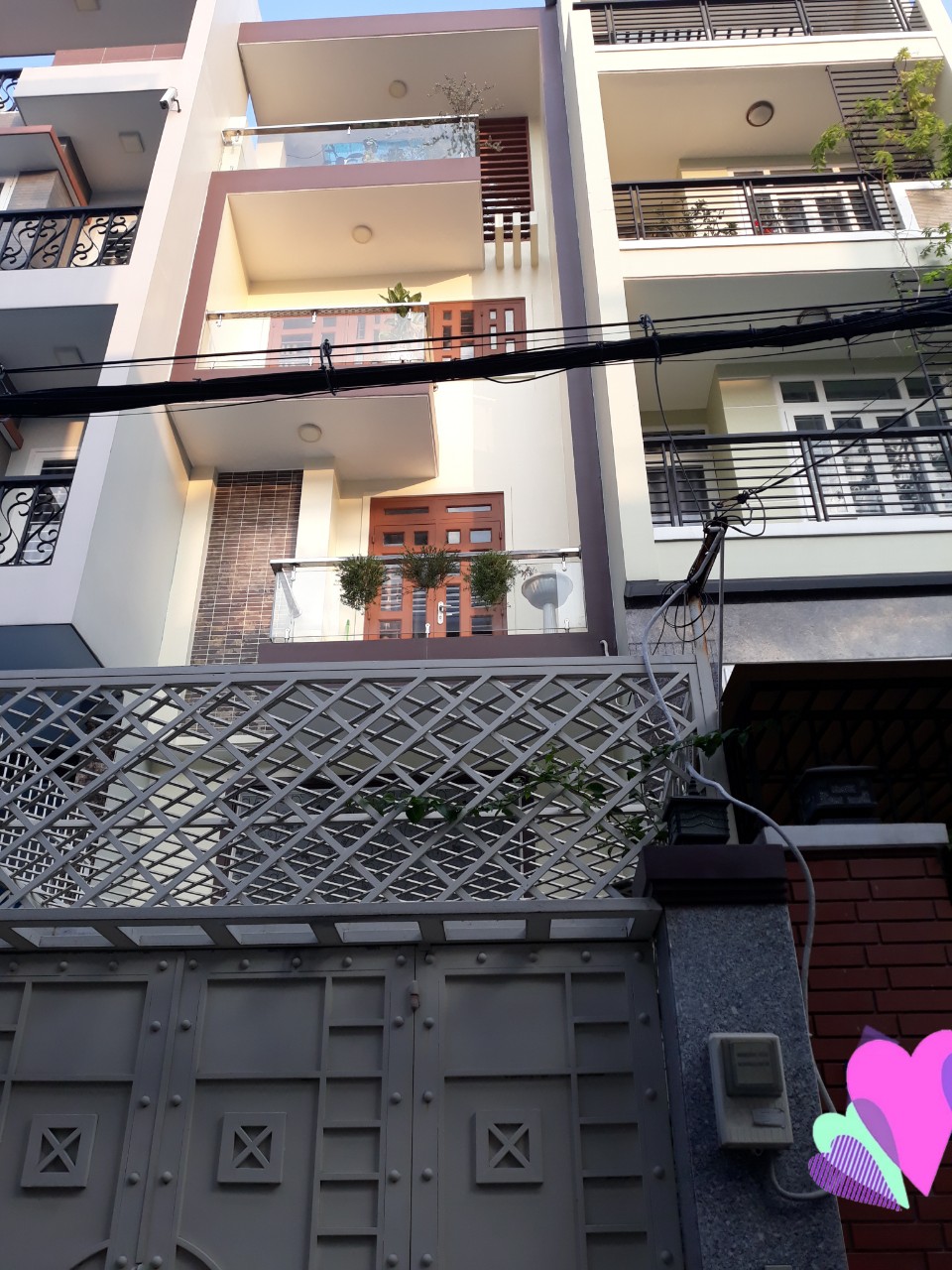 Cho thuê nhà 3 lầu, 4x24m, đường nội bộ Nơ Trang Long, 18 triệu/th, giá rẻ
