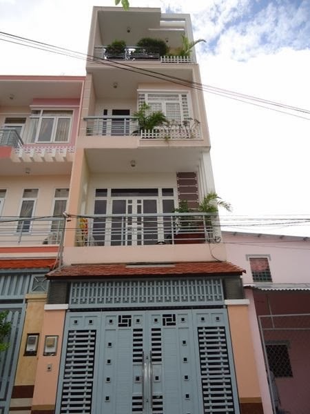 Cho thuê nhà 2 mặt tiền 206E Lê Văn Sỹ, Q. Phú Nhuận, 6x23m, 3 lầu
