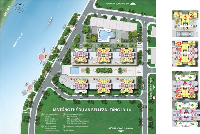 Cho thuê căn hộ chung cư tại dự án Belleza Apartment, Quận 7, TP. HCM diện tích 85m2 