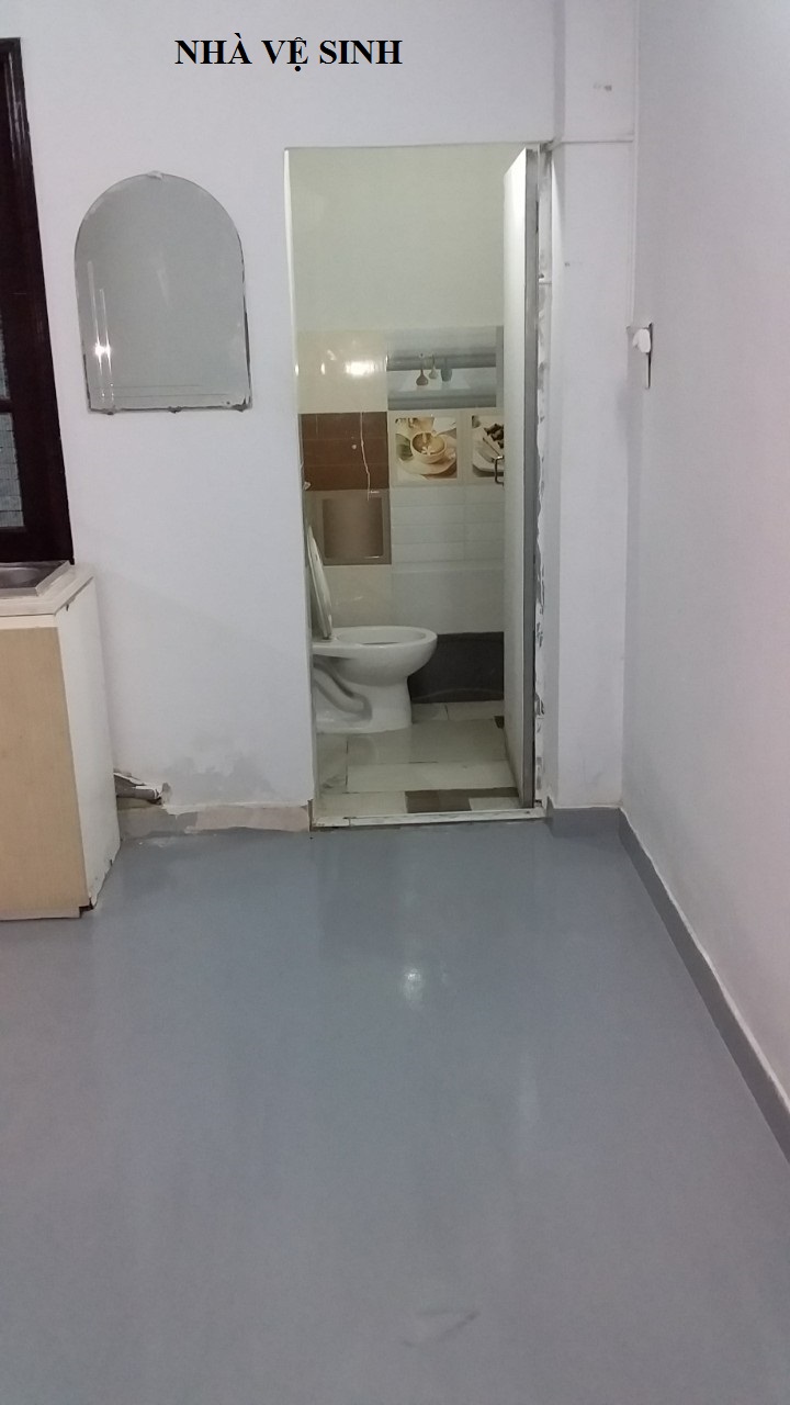 Phòng trọ Quận Tân Bình 25m2, máy lạnh, WC, giường, nệm