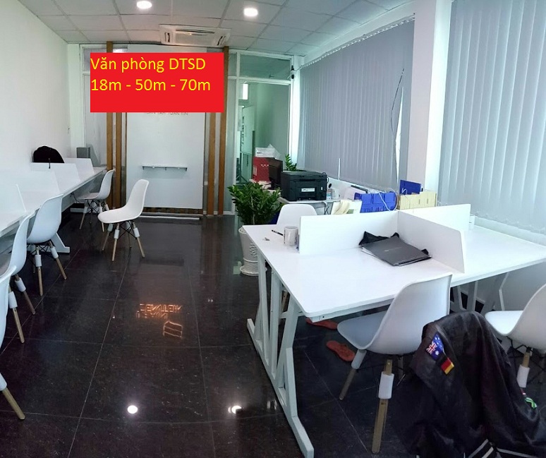 Cho thuê văn phòng quận Bình Thạnh, DTSD từ 18m2 - 50m2 - 70m2