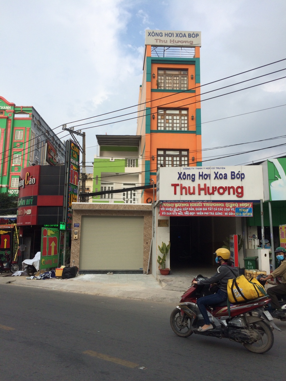 Cho thuê nhà nhà mặt tiền Nguyễn Ảnh Thủ, P. Tân Chánh Hiệp, Quận 12, 1 trệt, 2 lầu, 5PN, 3WC