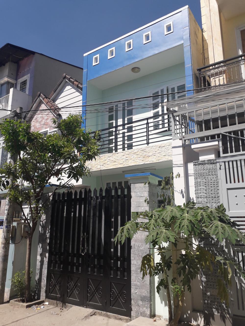 Nhà mới 4m x 16m, 2PN, 108/4 Bình Long, giá 8.5tr/th
