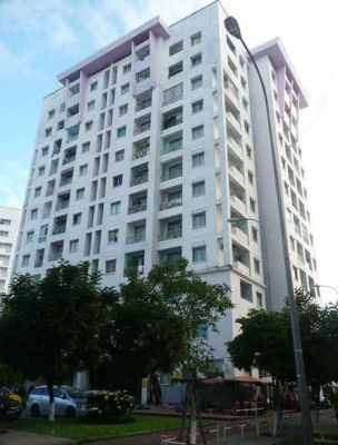 Cần cho thuê gấp CHCC Phú Thọ view đẹp, DT 68m2, TK 2 phòng ngủ, WC, có đầy đủ nội thất 9tr/th 0902855182