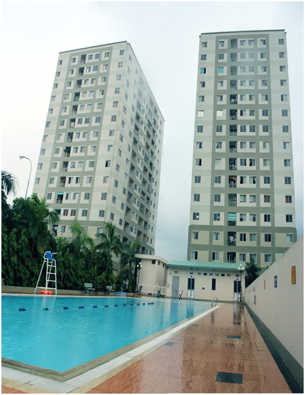 Cho thuê căn hộ chung cư V-Star đường Phú Thuận Q7.96m,2np,đầy đủ nội thất cao cấp,9.5tr/th Lh 0932 204 185
