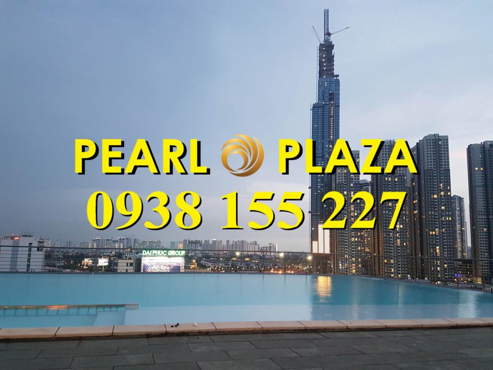 PEARL PLAZA_CHO THUÊ CH 1PN, VIEW LANDMARK 81 CỰC ĐẸP, NỘI THẤT ĐẸP. HOTLINE PKD 0938 155 227