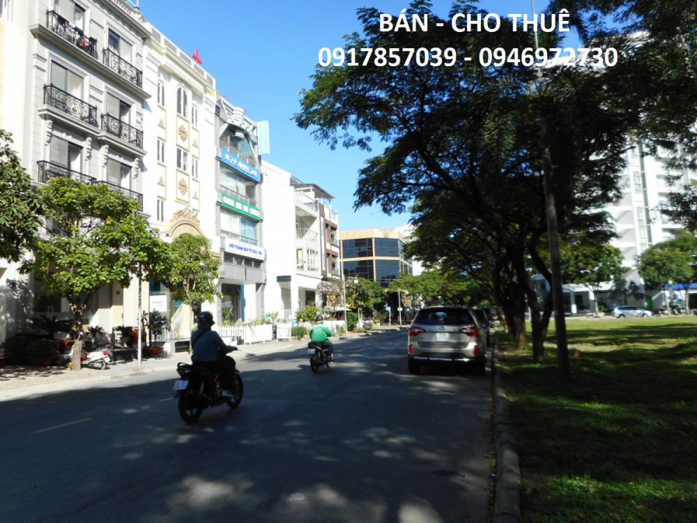 Cho Thuê Nhà Phố Pham Thái Bường, Dt 111m2 Trệt 3 Lầu, Giá 65 Triệu 