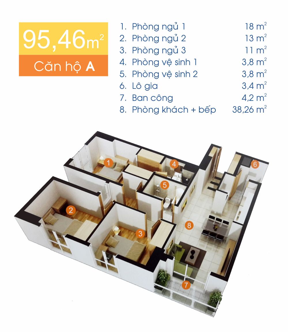 Cho thuê căn hộ chung cư Huỳnh Tấn Phát quận 7, 3PN-2WC, giá chỉ 7tr/tháng. LH 0968414465