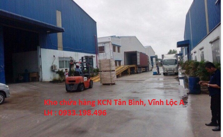 Cho thuê kho hàng chuẩn công nghiệp KCN Tân Bình- Vĩnh lộc A