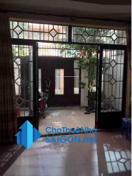 Cho thuê nhà Quận Bình Thạnh, HXT đường Chu Văn An