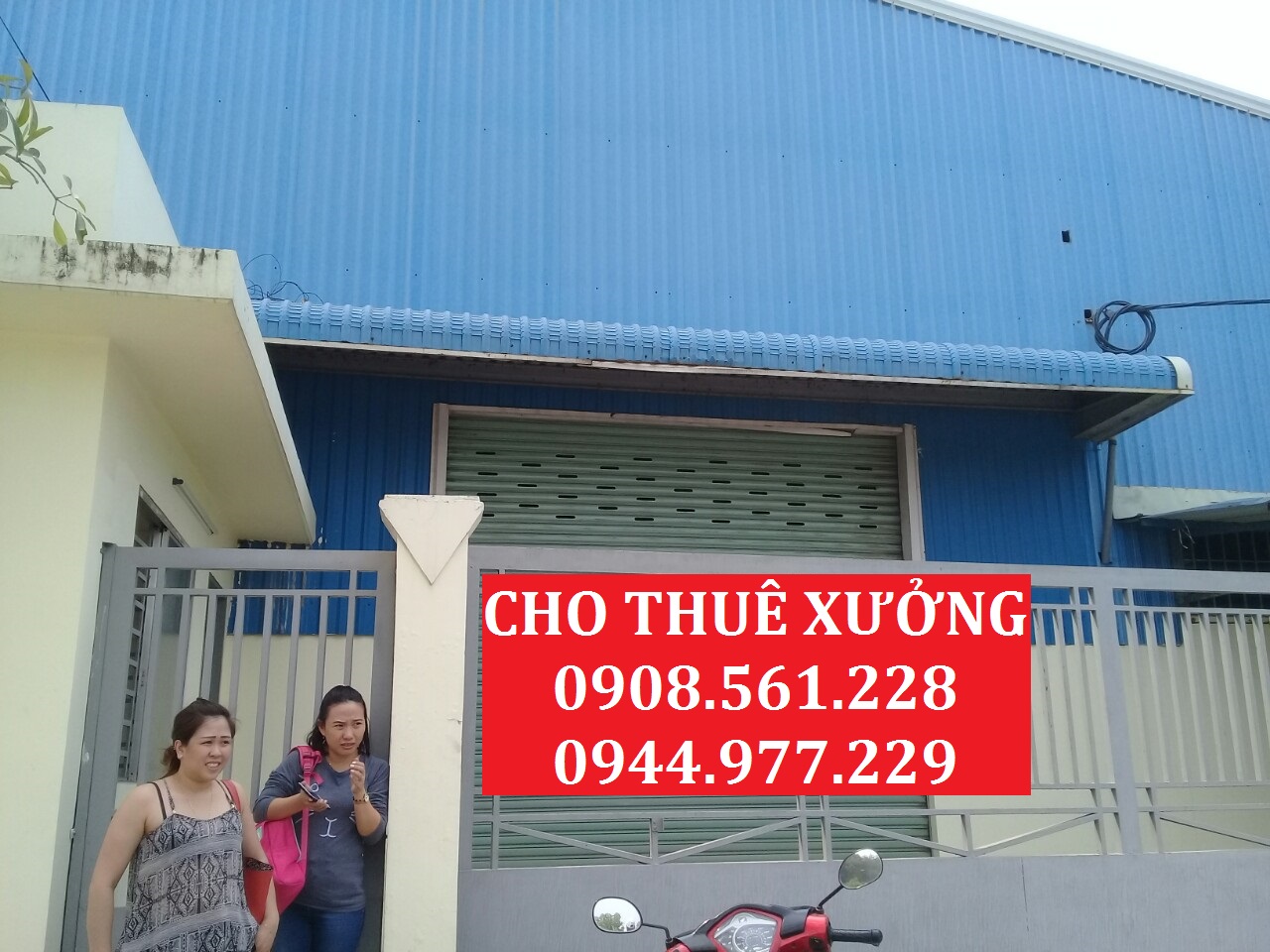 Cho thuê nhà xưởng nằm đường Lê Văn Khương - Q.12. DT: 2000m2 giá 60tr/tháng. LH: 0937.388.709