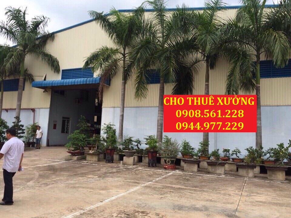 Cho thuê nhà xưởng nằm trên đường Lê Văn Khương - Q.12. DT: 2000m2 giá 60tr/tháng. LH; 0944.977.229