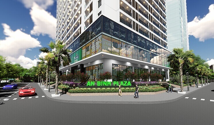 Sơ đồ thiết kế căn hộ chung cư An Bình Plaza – Geleximco *