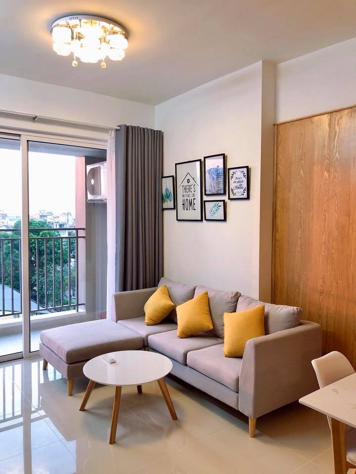 Cho thuê căn hộ Golden Mansion, Phú Nhuận, 2PN full nội thất giá 16 tr/th, bao phí quản lý - 0908879243 Tuấn