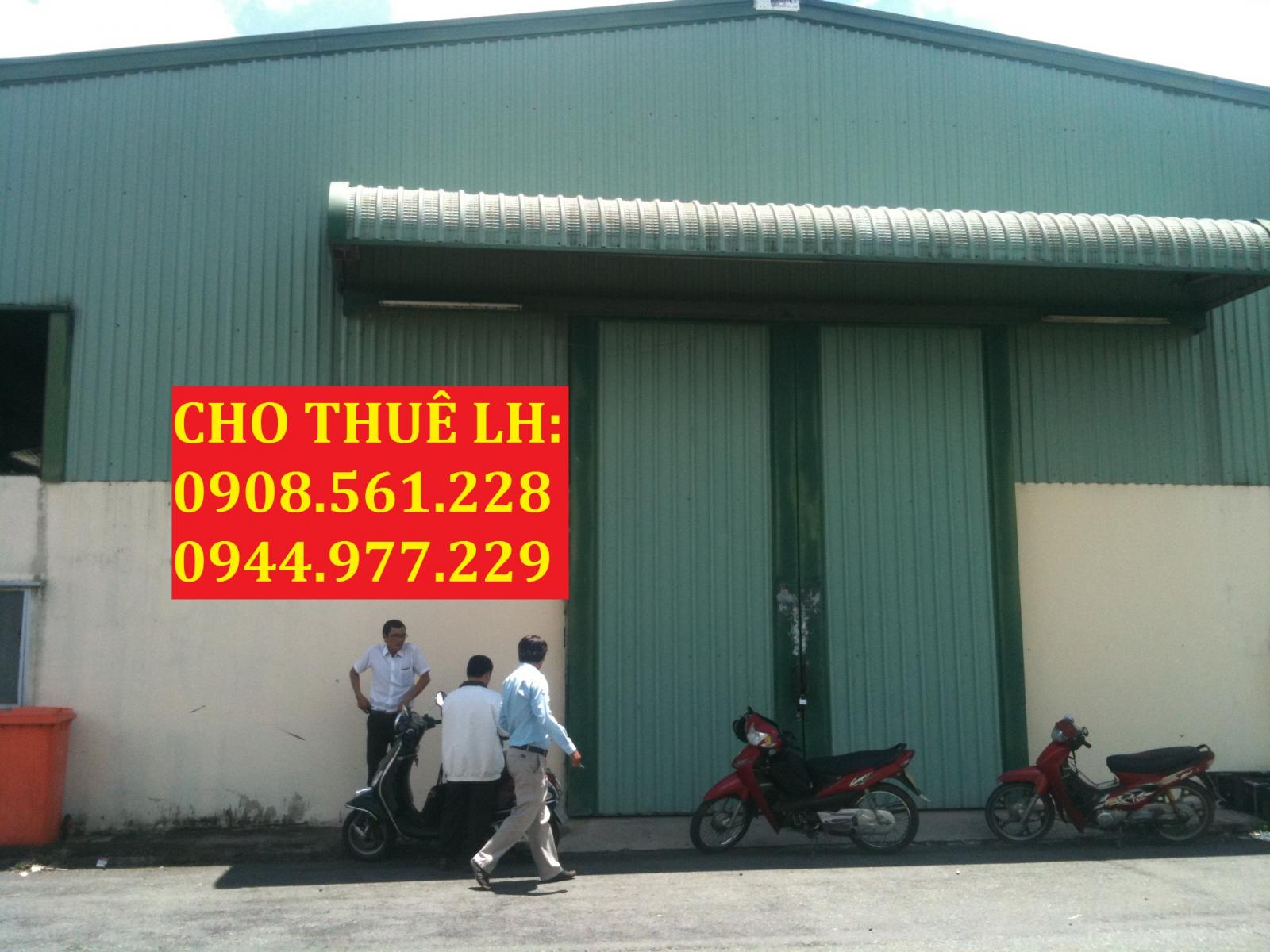 Cho thuê gấp xưởng may nằm mặt đường Phạm Văn Chiêu - Quận Gò Vấp, dt: 1000m2 giá 60tr/tháng. LH: 0944.977.229