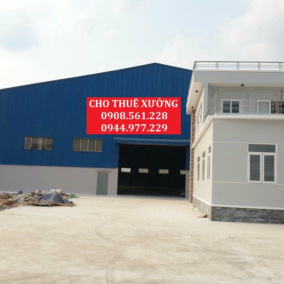 Cho thuê nhà xưởng nằm đường Hà Huy Giáp - Quận 12, dt: 1300m2 giá 30tr/tháng. LH: 0937.388.709