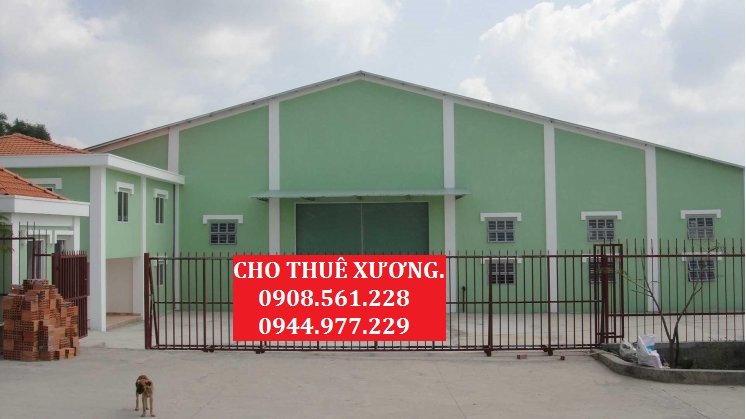 Xưởng may cho thuê đường Phan Huy Ích, Gò Vấp, Tp.HCM, dt: 1200m2 giá 60tr/tháng. LH: 0944.977.229